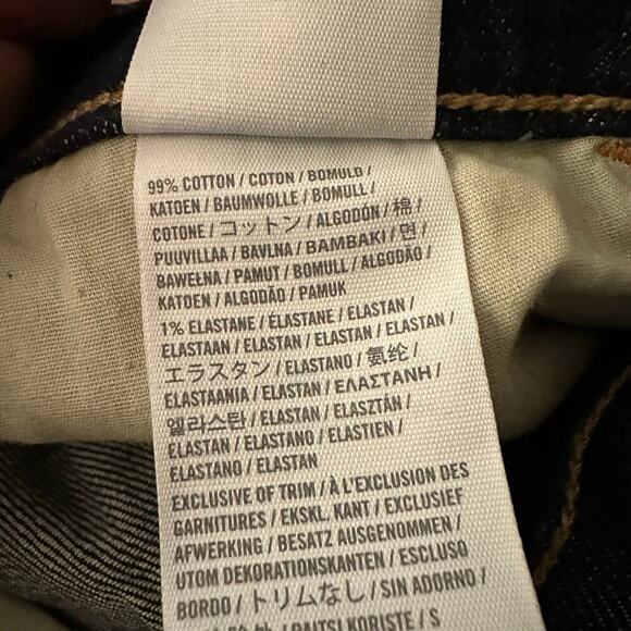 Hollister Y2K blue denim low rise roll up hem sexy shorts size 27 5 belted belt - Picture 4 of 7